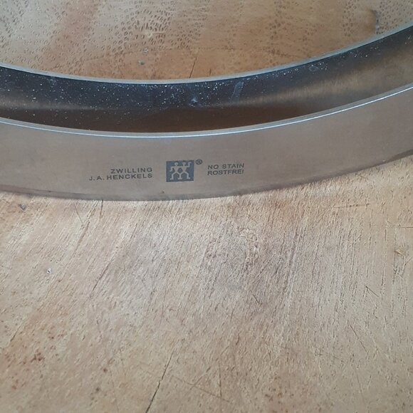 Zwilling J.A. Henckels Mincing Set Bamboo Herb Board Rocking Knife & Pestle 3 pc - Picture 10 of 11